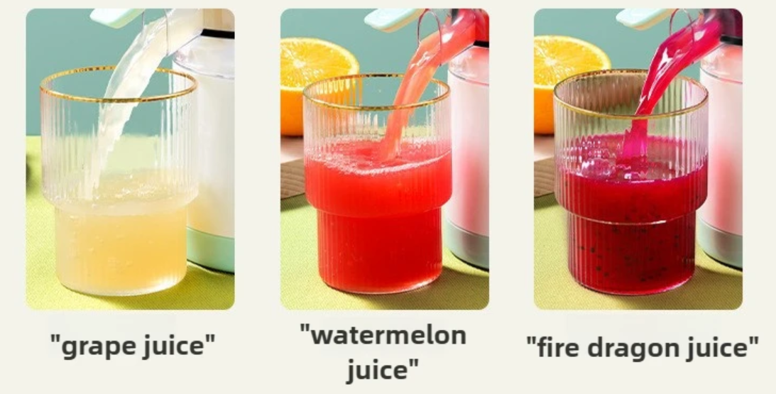 New Electric juicer, slow juicer, cordless juicer, fruit blender, rechargeable juicer
